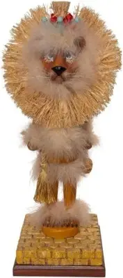 Kurt Adler Hollywood Nutcrackers Wizard of Oz Cowardly Lion 17" Nutcracker NEW