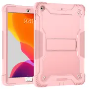 MCC Impact Shockproof iPad mini (A17 Pro) 8.3-inch 2024 Case Cover Apple mini7 7th Gen 7 [Rose Gold+Rose Gold]