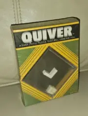 Vintage Quiver Mini Puzzle Game Sealed NOS Paragon Reiss 1982