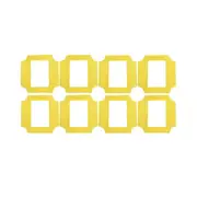 8pcs Window Cleaning Robot Mop Weeper Cloth Universal Square Clean Wipes For Purerobo W-s3 S4/3s/5 Window Cleaner Parts