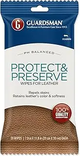 Guardsman Leather Protect & Preserve Wipes