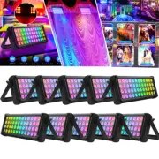 10pcs 200W Wall Wash 48LED RGBW Stage Lighting DMX Party Disco Club Show Strobe
