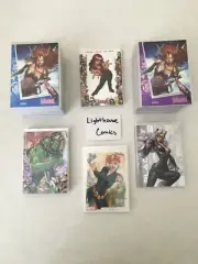 2013 WOMEN OF MARVEL SERIES 2 MINI-MASTER SET (6 SETS) BASE/PARALLEL/CHASE NM/M!