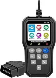 YM319 OBD2 Scanner Read Vehicle Car Diagnostic Tool Battery Tester Information Check Engine System Multi-language Code Reader