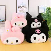 Kuromi My Melody Stuffed Doll Plush Toys Huge Kawaii Girl Bedroom Cushion Pillow