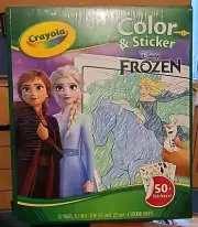 Crayola Color & Sticker Book Coloring Book - Disney Frozen