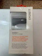 Cygnett USB Car Charger PowerMini II Dual-USB ART345-04. Brand New & Sealed pack