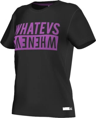 Adidas AG Whatevs Women's T-Shirt Black ay7681