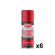 6 x CRC Battery Terminal Protector Aerosol Spray 300g Protect Against Corrosion