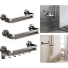 Shower Caddy Rustproof Bathroom Storage Shelf for Toilet Washbasin Apartment