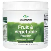 Swanson, Fruit & Vegetable Powder, 8.11 oz (230 g)