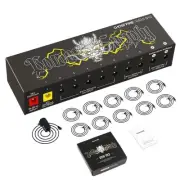 GHOSTFIRE Effector Power Supply 10 Channel Power Supply Short Circuit Protection