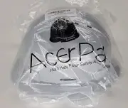 Acerpal Full Brim "GRAY" Honeycomb Pattern Carbon Fiber Design Vented Hard Hat
