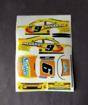 2024 Custom Brandon Jones #9 Swiffer 1/64 Peel & Stick Decals