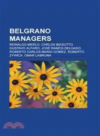 在飛比找三民網路書店優惠-Belgrano Managers