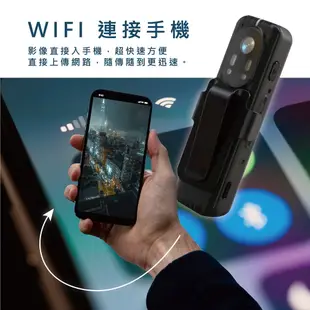 【贈128G+鏡頭擦拭布】MPCAM D1 微型攝影機 2K畫質 WIFI 軍警保全密錄器 秘錄器 紅外線夜視 台灣製造