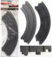 2 TOMY AFX HO Slot Car 1/4 9" Curve Tracks 8623 MOC