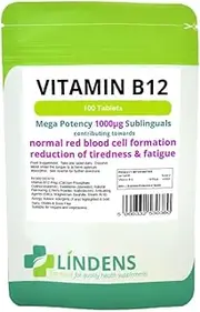 Vitamin B-12 1000mcg High Potency 1-a-day 3-PACK 300 Sublingual Tablets B B12