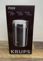 Krups Coffee And Spice Grinder F203 Brand New In Box! 120 Volt 200 Watt Motor!