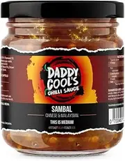 Sambal Chinese & Malaysian Daddy Cool's Chilli Sauce Medium 190ml