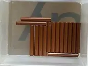LEGO Parts - Reddish Brown Bar 3L Bar Arrow - No 87994 - QTY 15