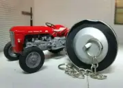 Massey Ferguson MF 35 35x 135 165 Perkins Engine Tractor Oil Filler Cap & Chain