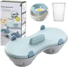 Microwavable Egg Poacher, Poached Egg Steamer with Measuring Cup,Dishwasher Safe