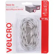 VELCRO Hook & Loop Dots 22mm 40 Pack White