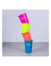 Lazy Dayz Picnic Cup 350ml 4 Pack
