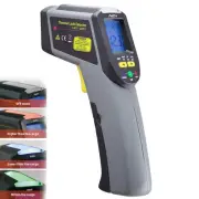 INFRARED THERMOMETER + LIGHT ALARM INDICATOR LEAKAGE DETECTOR TESTER