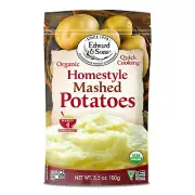 Organic Instant Mashed Potatoes, Vegan, 3.5Oz (6 Pack)