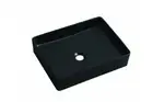 APOLLO Satin Matte Black SlimLine Bathroom Square Vanity Sink Basin Bowl VA3010
