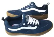 Vans Men's Kyle Walker Dress Blues Gum Suede Canvas Skate Shoes size 10 NIB