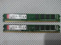 在飛比找露天拍賣優惠-二手良品 金士頓 DDR3 1600 /8G(4+4)記 憶