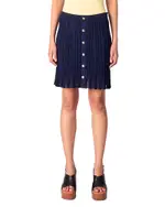 Maje Woven Knit Short Skirt