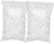 Healeved 200pcs Eyelash Glue Bottle Stopper Eyelash Glue Bottle Caps Replacement Lash Bottle Plug Replacement Lash Glue Bottle Plug Eyelash Extensions Tools Ink Caps Tattoo Plastic White