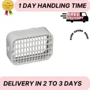 RODENT GUARD DOWNSPOUT WHITE PLASTIC Gutter Grate Universal Attachment Keep