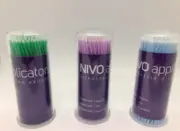 400 NIVO Dental Micro Brushes Applicators (Regular, Fine, Super Fine)