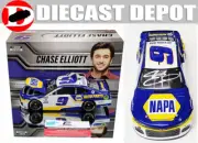 AUTOGRAPHED CHASE ELLIOTT 2021 NAPA 1/24 ACTION