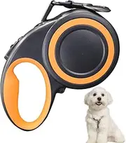 Retractable Chain for Dogs, Pet Walking Lead, Nylon Tape, 360 Degree Swivel, Tangle-Free Design, Reflective Strip Safety, Sturdy Construction, Perfect for Small, Medium, Large Dogs