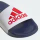 【adidas】ADILETTE SHOWER 男女運動拖鞋 藍白紅 HQ6885-UK12=30.5