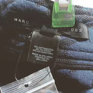 MBMJ Marc By Marc Jacobs 深藍千鳥格紋短裙