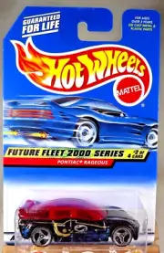 2000 Hot Wheels #2 Future Fleet 2000 Series 2/4 PONTIAC RAGEOUS Black w3Sp China