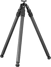 FANAUE Carbon Fiber Tripod for Hunting,360 Degree BallHead,with Arca Swiss Quick Release Plateand Hands-Free Operation for Hunting, Shooting, and Outdoors - HTC-4030-45