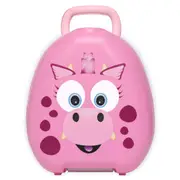 My Carry Potty Portable Travel Potty - Pink Dragon