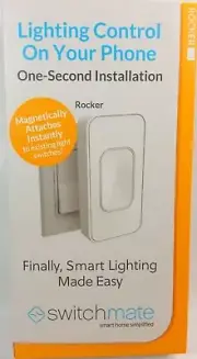NEW SWITCHMATE ROCKER LIGHT SWITCH CONTROL ON PHONE, Bluetooth, Android/iOS