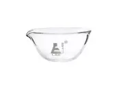 Eisco Labs 15ml Evaporating Basin with Spout, Flat Bottom