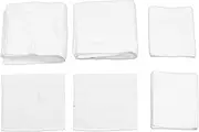 Bath Towels Cotton Soft Absorbent 6PCS Set Large Bathroom Towels for Home Dormitory Use Cotton Plush Towel Set