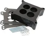 Aeroflow Carburettor Phenolic 2" 4 Holespacer Black 4150 Carby - AF42-9135