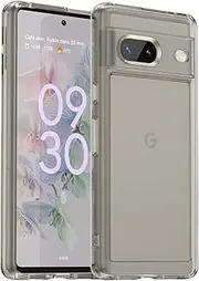 Compatible with Google Pixel 7a 5G Case,Shockproof Protective Cover,Compatible with Google Pixel 7a 5G Transparent TPU Soft Shell Phone Case Cover Gray